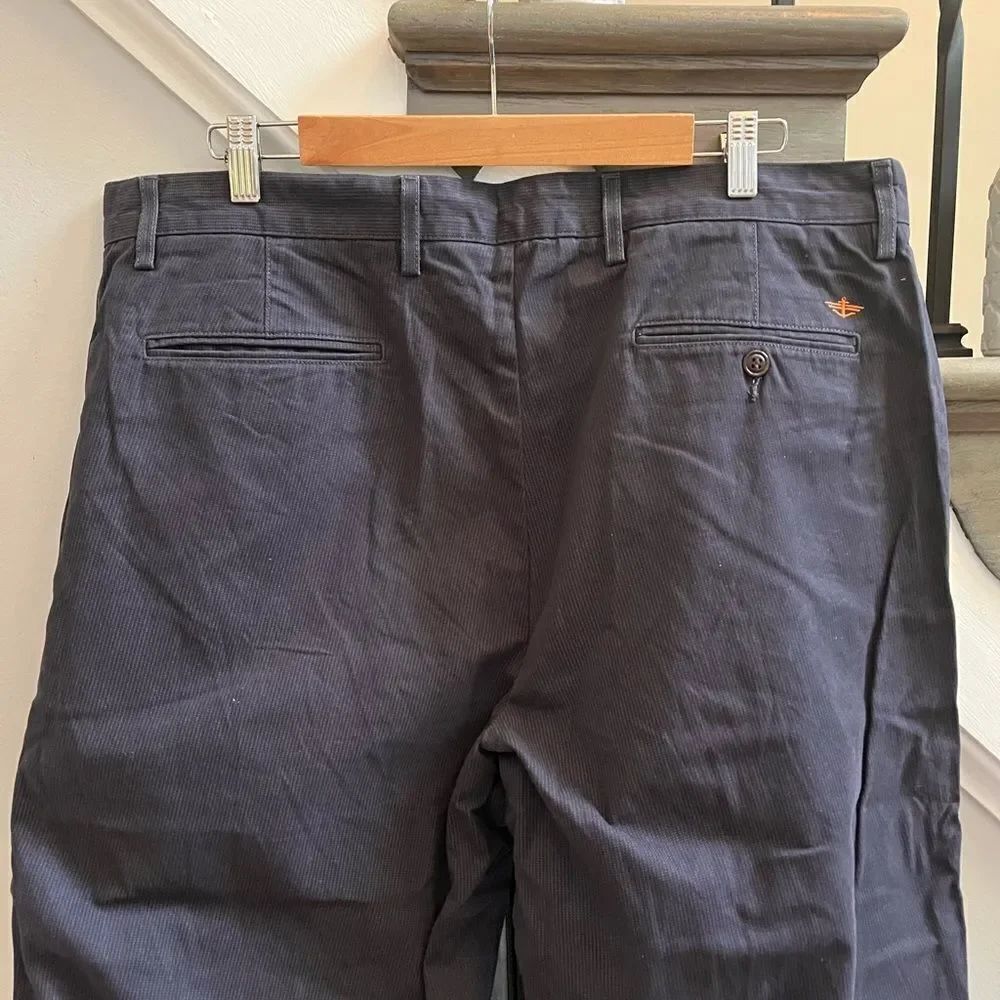 Dockers Pacific Collection Navy Pacific Field Khakis sz 38X 35